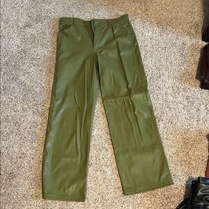 Garage Women's Olive Straight Leg Pants